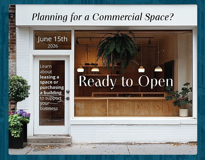 Ready to Open - Planning for a Commercial Space