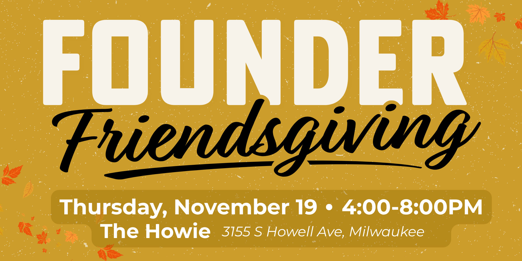 Founder Friendsgiving