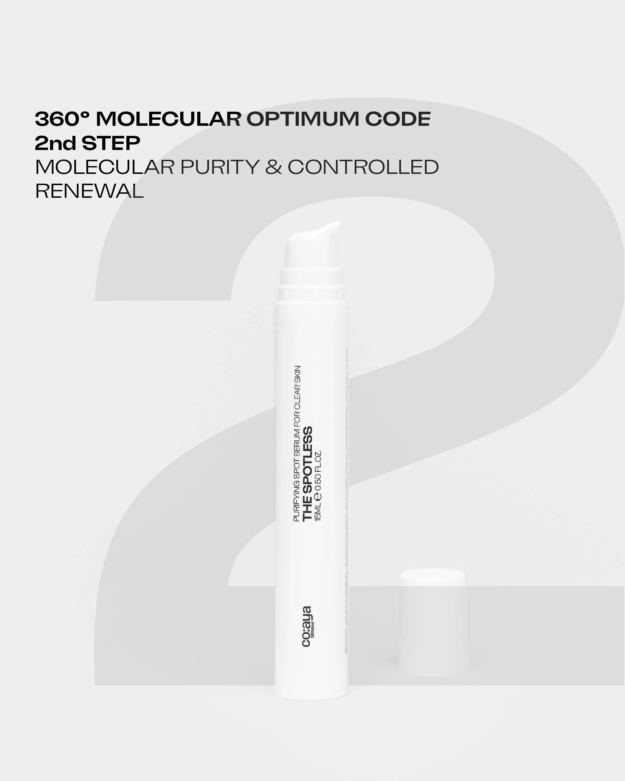 (2) THE SPOTLESS SERUM / Molecular Purity & Controlled Renewal