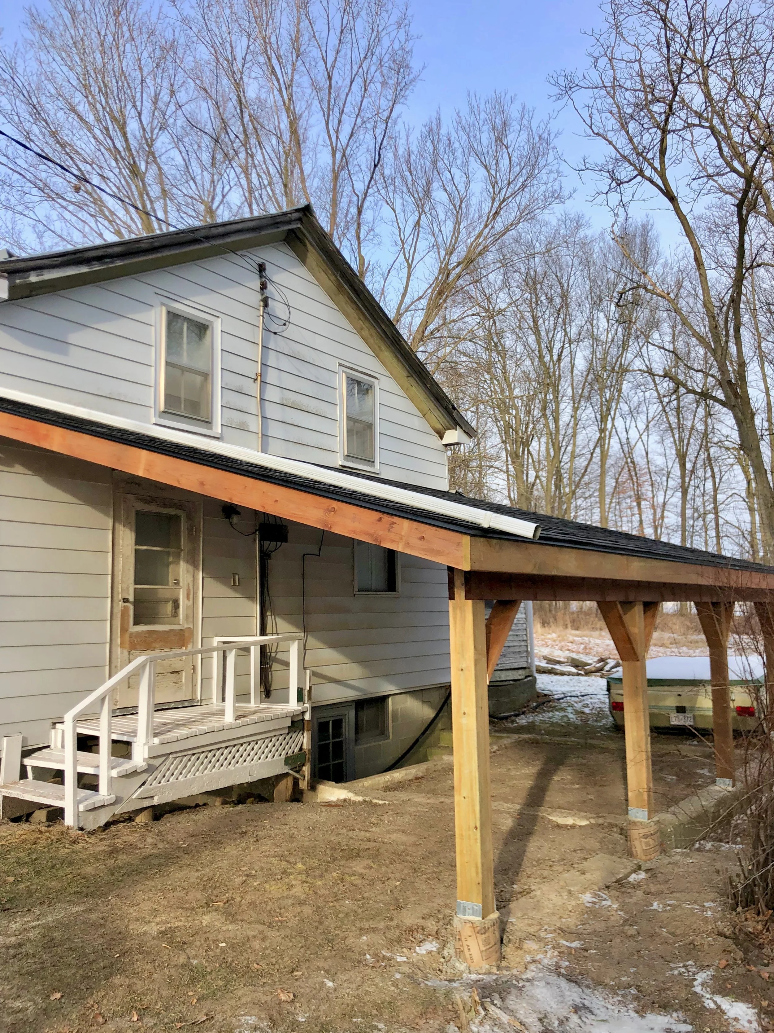 Car port build, Adam Batelaan Garage Builds, Garage Guys Contracting