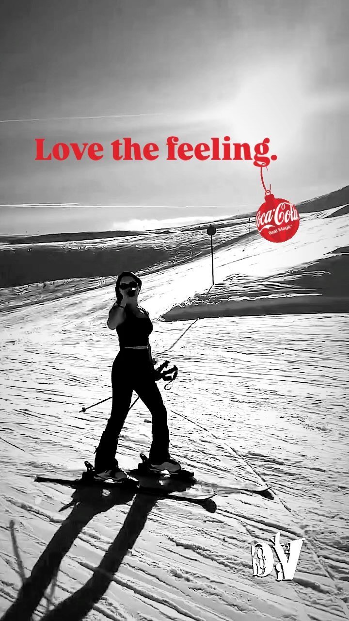 “Love the feeling.” ⛷️
an example of enjoying the moment, especially with a refreshing @cocacola
Background track: MVNNY - White Flag for consideration.
Released under record label : Very Good Music Group
Publishing: VGMGPublishin