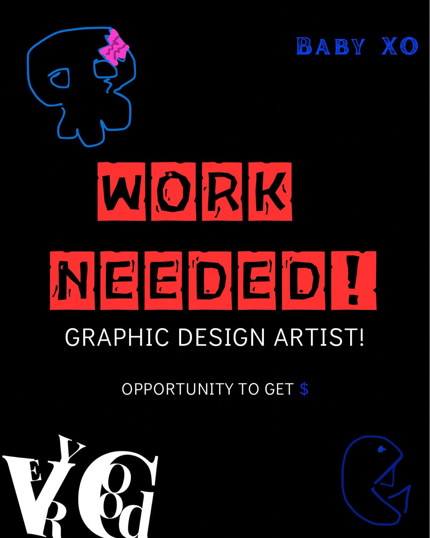 Graphics Artists & Designers NEEDED‼️
Get to work with @braindeadshawty
Feel free to reach out to his management @soflowizard
Or
Send us a message to get more details and information on the role.
#helpwanted #gfx #vfx #digitalartist #grap