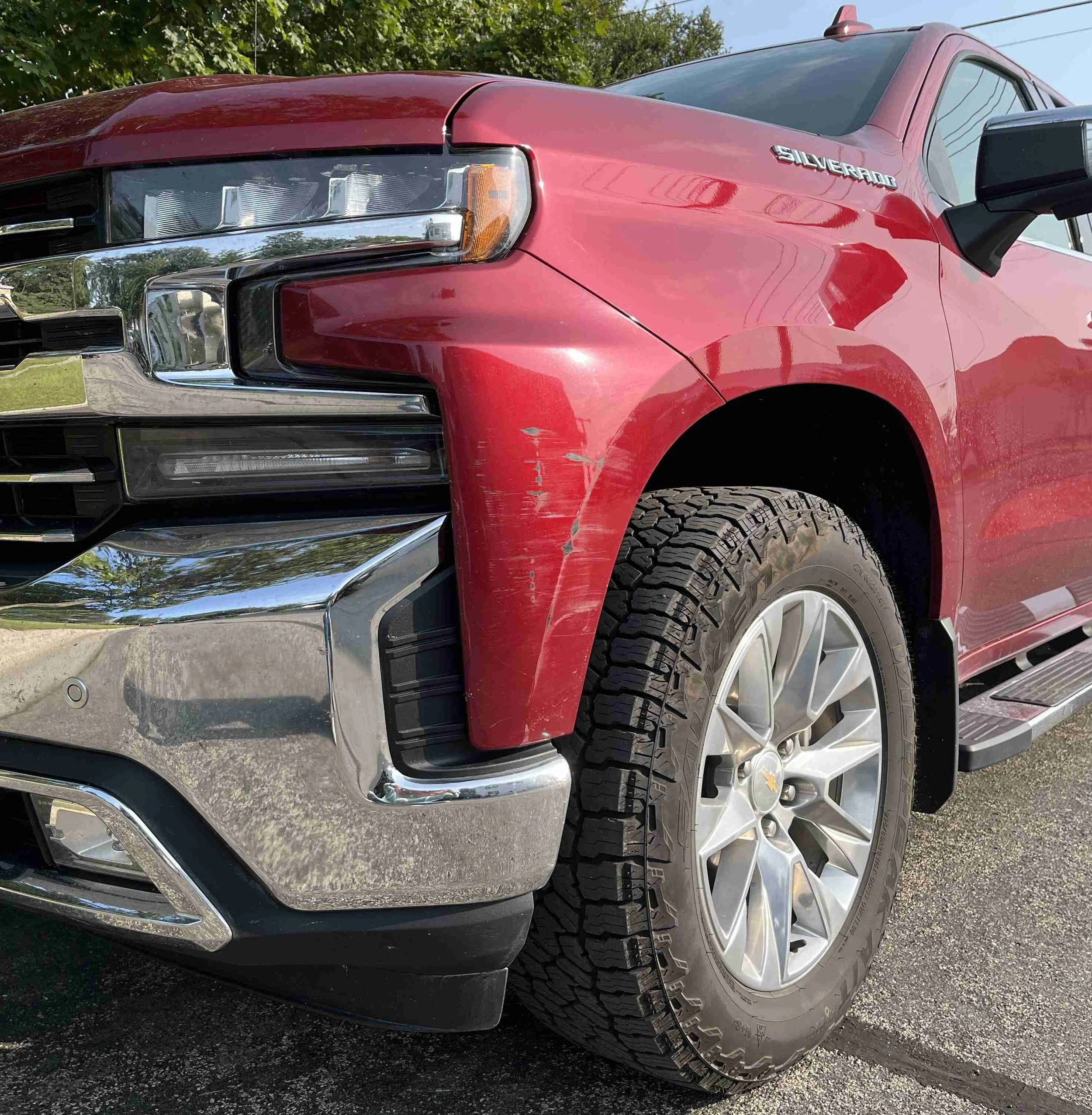 2020 Chevrolet Silverado - Before