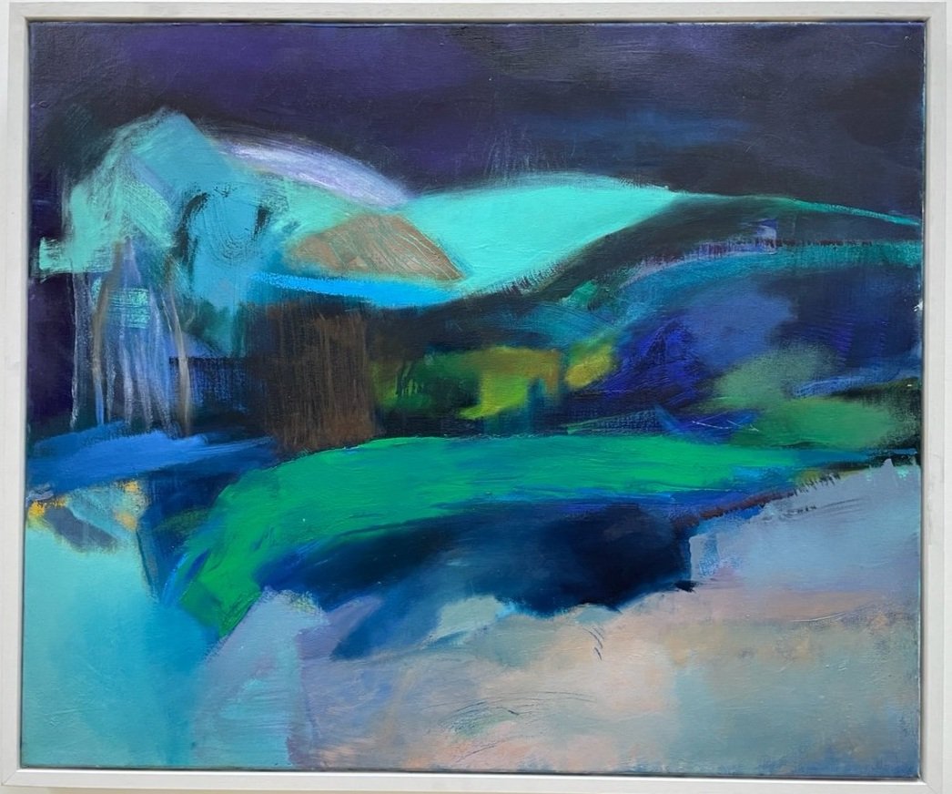Passing Through, 2021, Oil on Canvas, 75 x 90cm