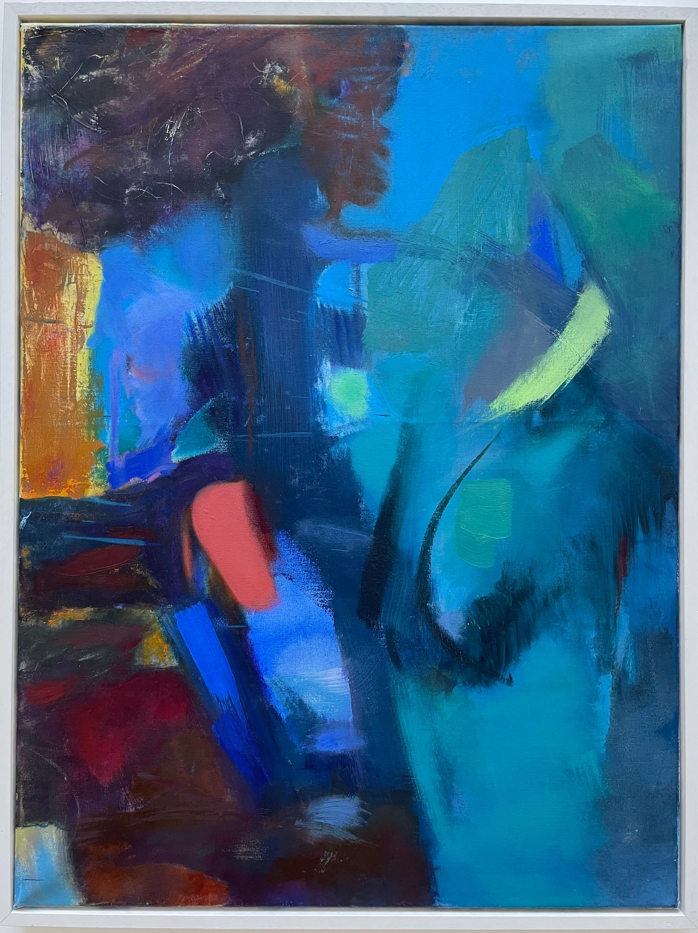 Lime Tree Arbour, 2021, oil on canvas, 100 x 80cm