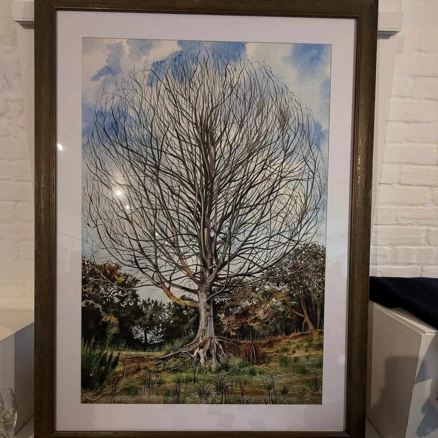 Lovely to see @stori_esandpictures exhibition &ldquo;Sea Swimming and Other Stories&rdquo; at the Gallery in the Park this evening. Informed by her love of the sea and of folklore, it is a definite must-see over the next few weeks. Charlie told us th