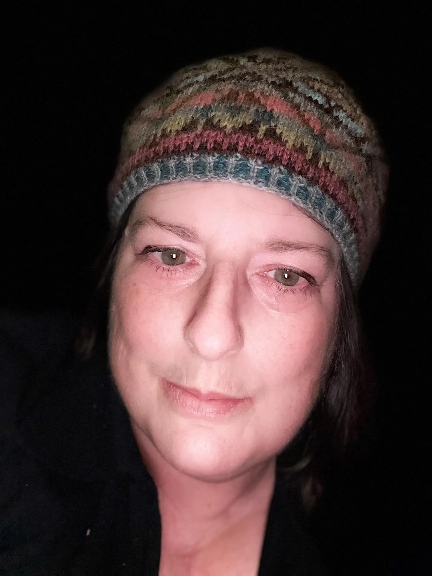 Thanks to @rosanne_guille_art for the best hand crafted early Christmas present! It just about fits my bawheid but is super soft and just delectable colours!