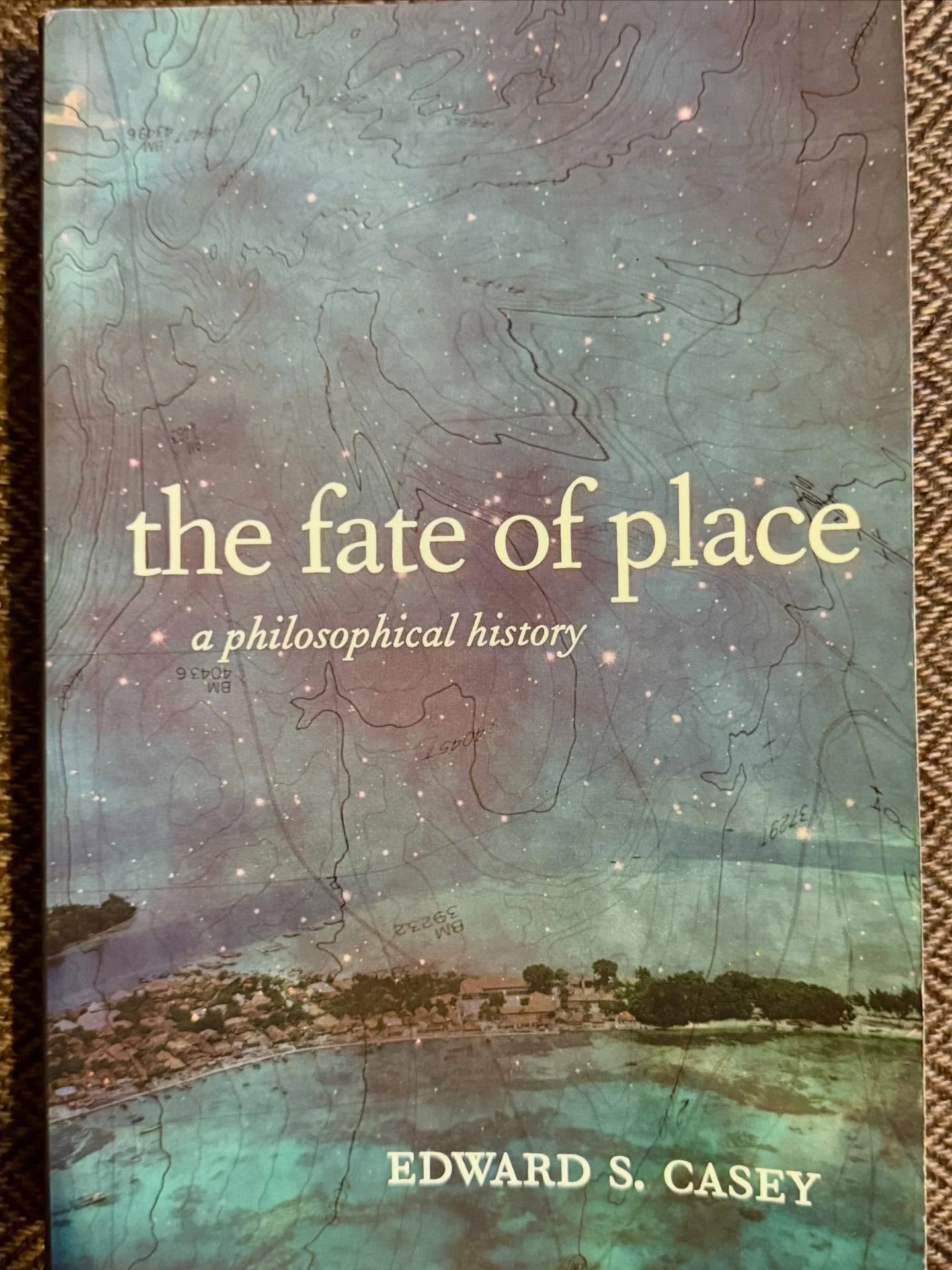 My work has always been about the spirit of place, and our human connection to the world, so this book has been such a great source of reflection over the past few months. 

&ldquo;To be at all - to exist in any way - is to be somewhere, and to be so