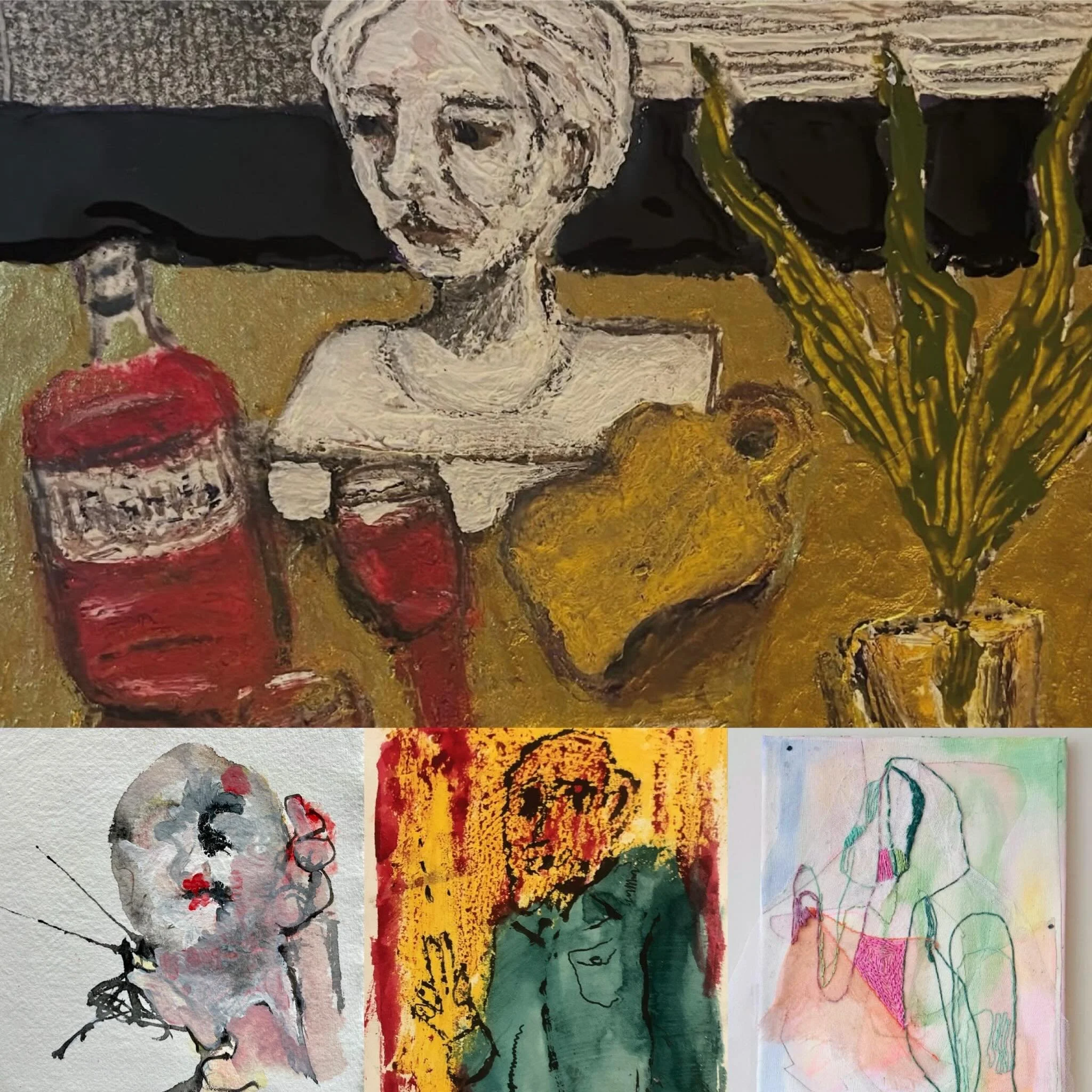 More paintings from @collective.split which are showing in Guernsey at the end of May. Do come along to the private views on 29th/30th May to meet some of the visiting artists.