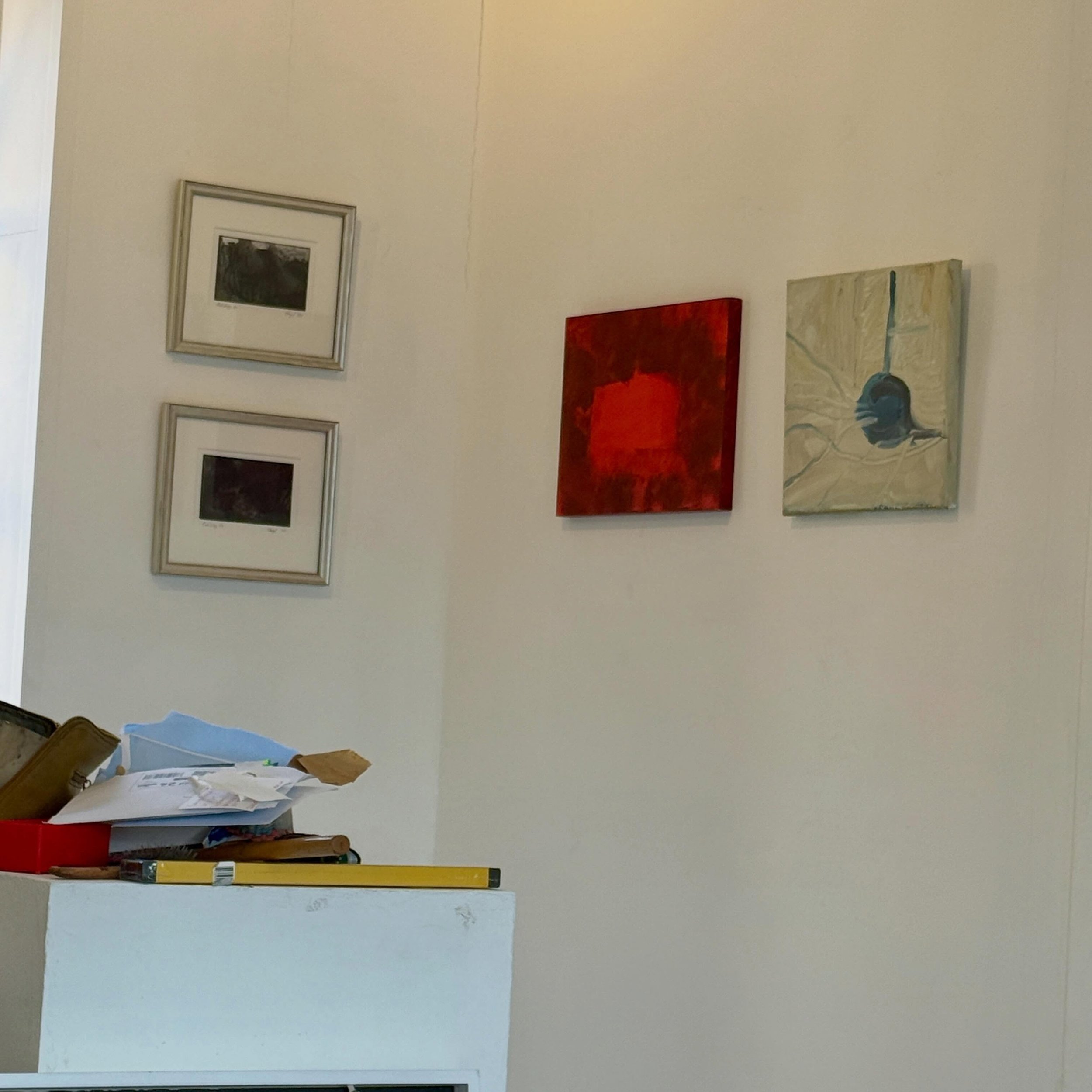 Another installation shot from last night. Wonderful work by @benllwyd @cdlewisstudio  and @margomcnultyartist