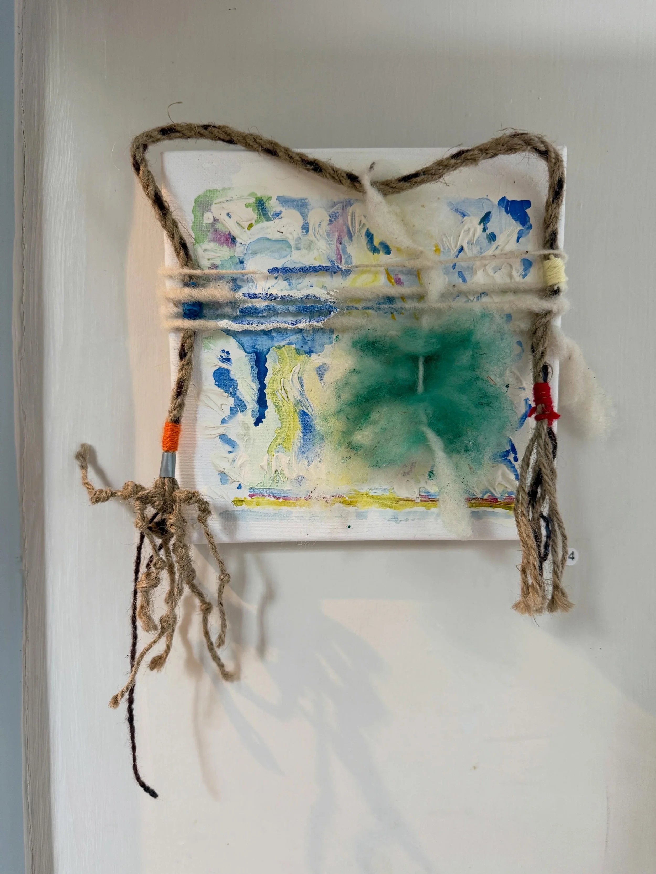 A selection of some of the really thoughtful and complex works in the Response exhibition at the Rectory. 

1.Elspeth Penfold is a Bolivian/Argentinian multi-disciplinary artist residing&nbsp; in the UK since 1970.&nbsp; She is an elected member of t