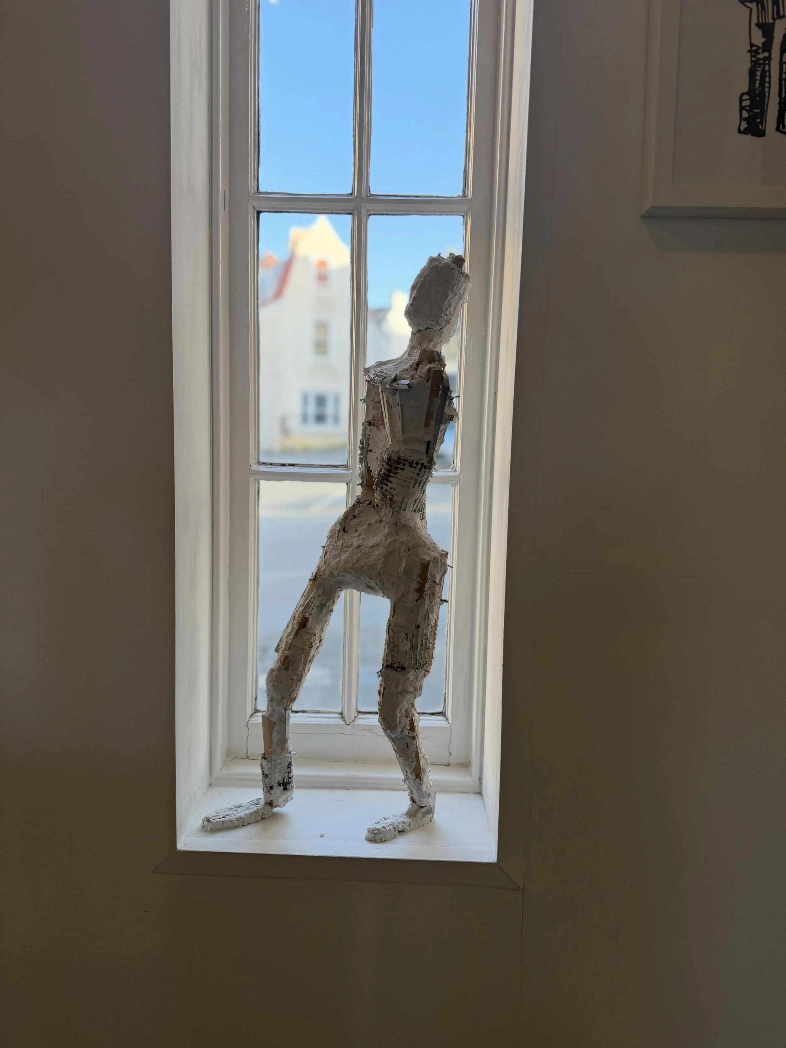 Wonderful work by the A level students at EC. Showing the @gatehousegalleryec this evening.