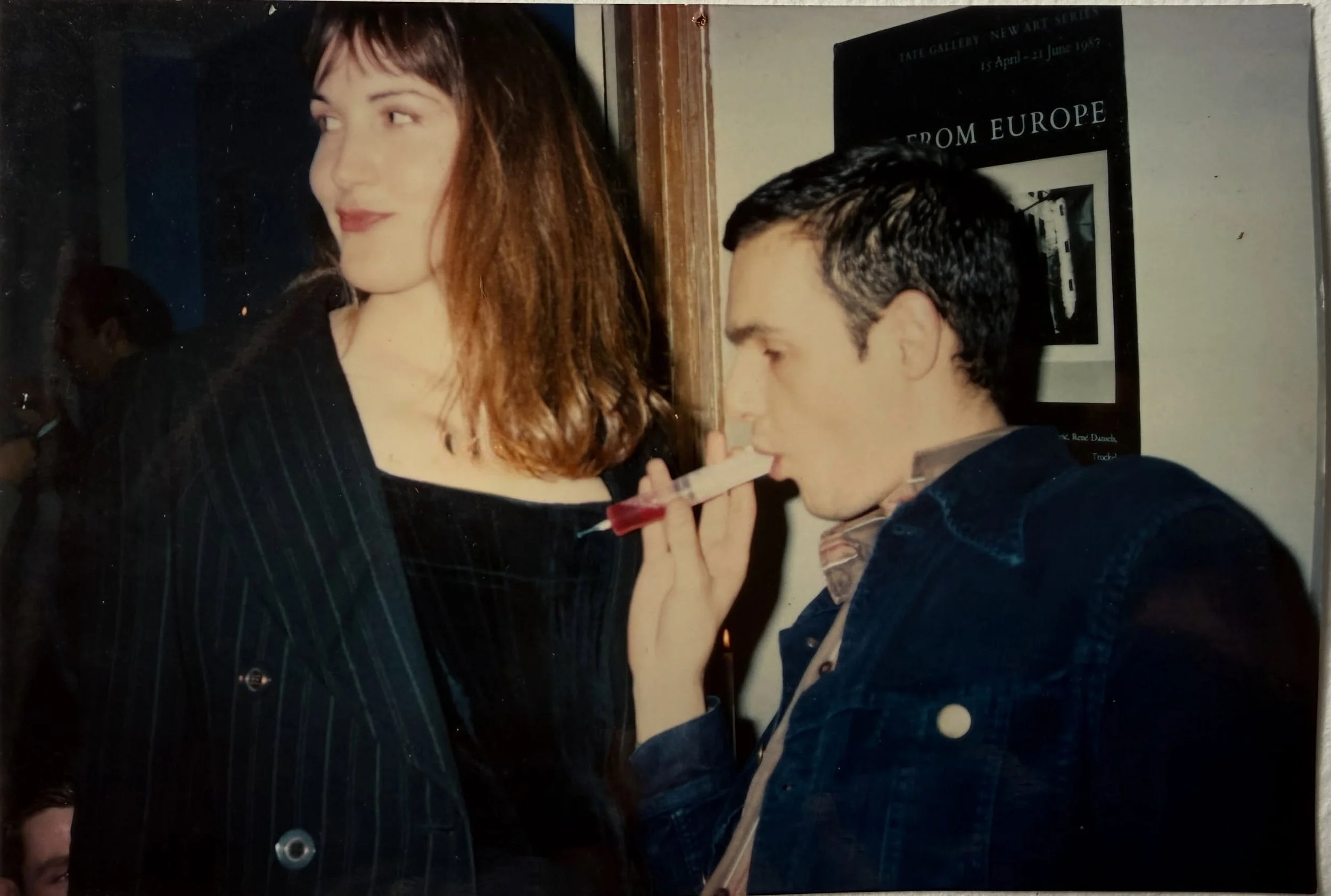 Shenanigans in Brighton, 1994. Pulp Fiction party!