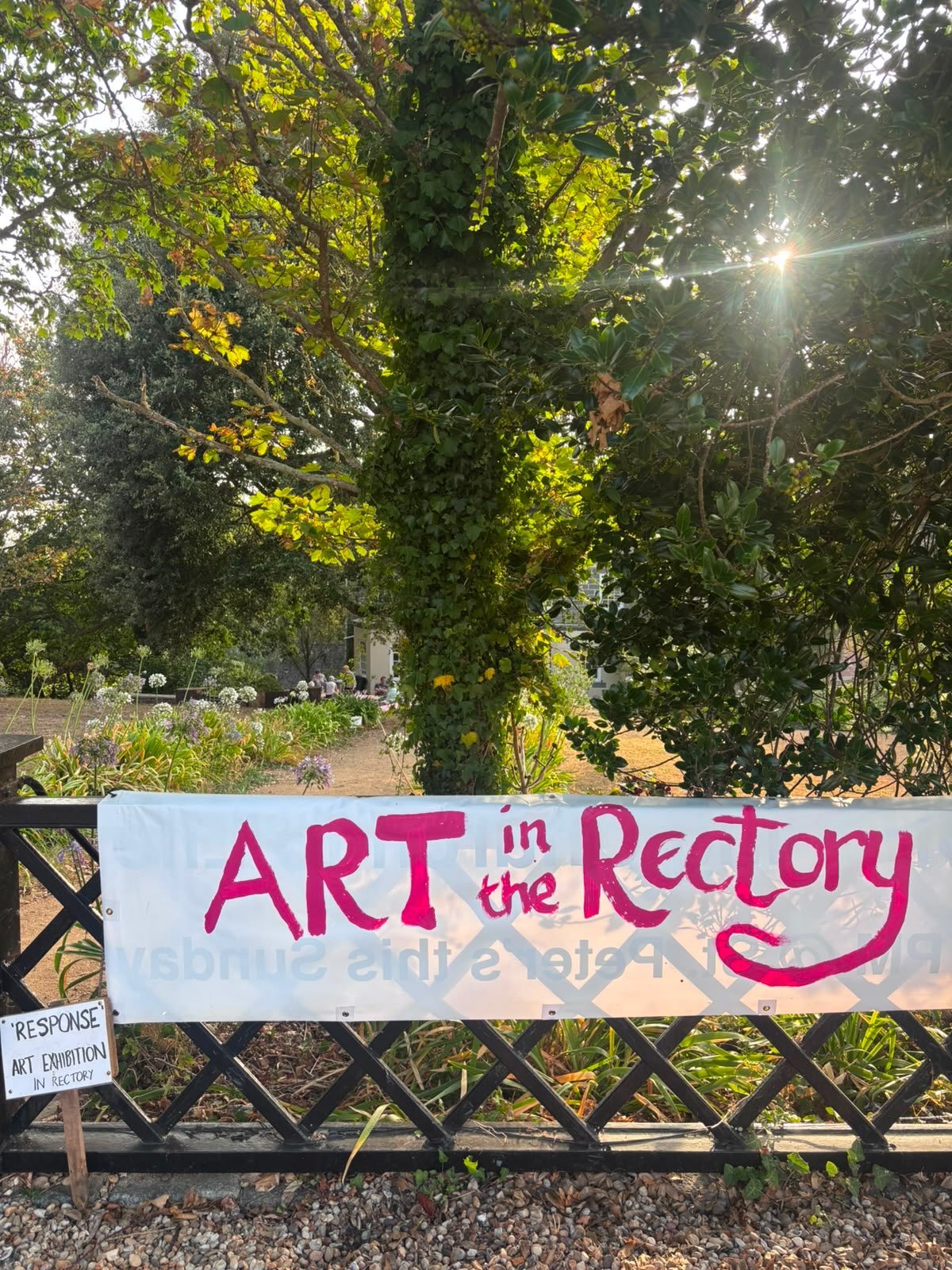 A great last day of the @collective.split Response exhibition at the Rectory, St Peter&rsquo;s in Guernsey. Huge thanks to @guernseymyfanwy and Adrian Datta for allowing us to use their lovely home to show our work. Thanks also to @cynthiaharrisonorr