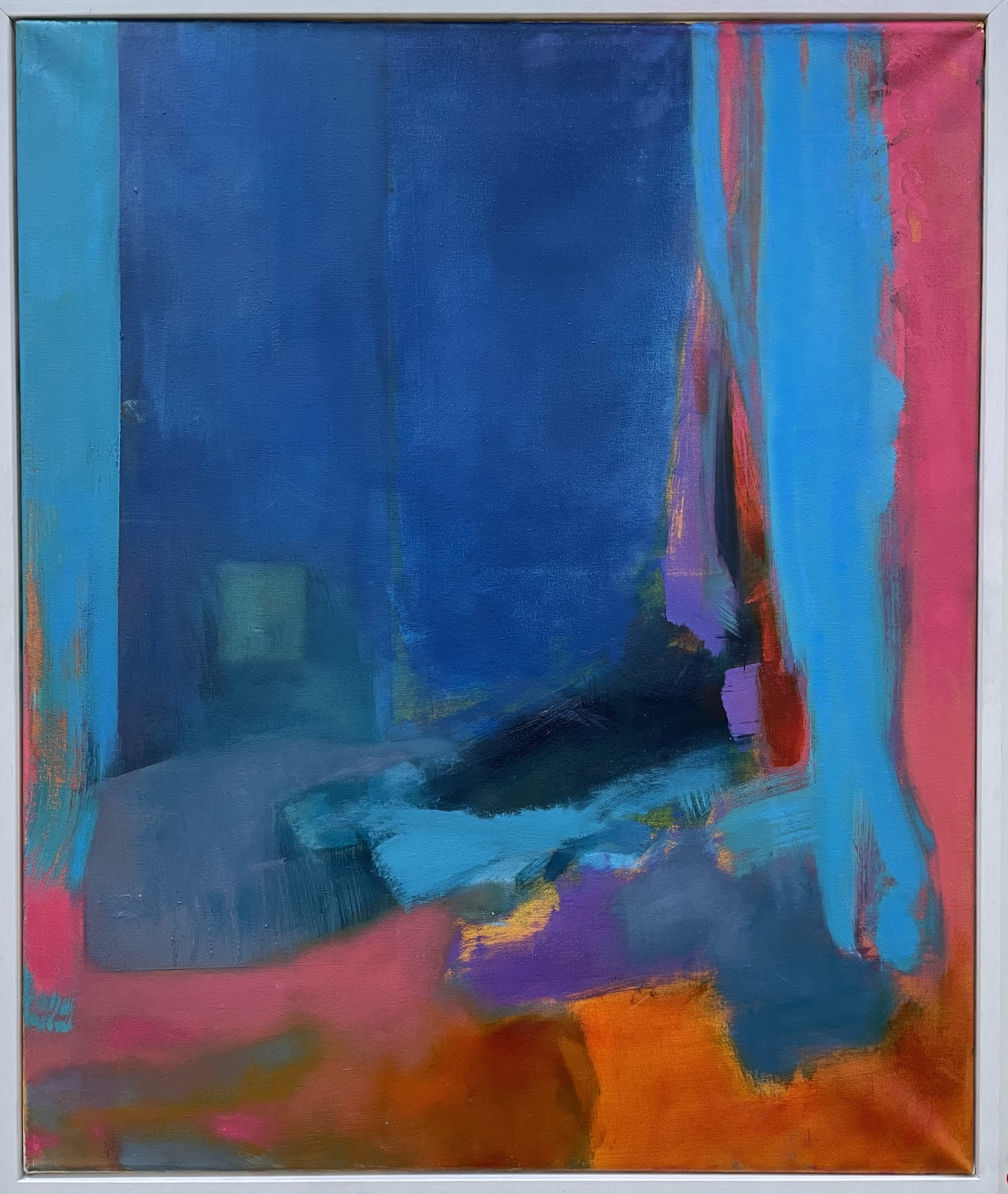 Sodade, 2021, oil on canvas, 100 x 80cm