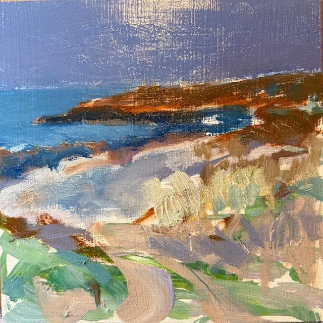 La Fontenelle Bay with Derelict Shore Station on Headland, 2025/26 