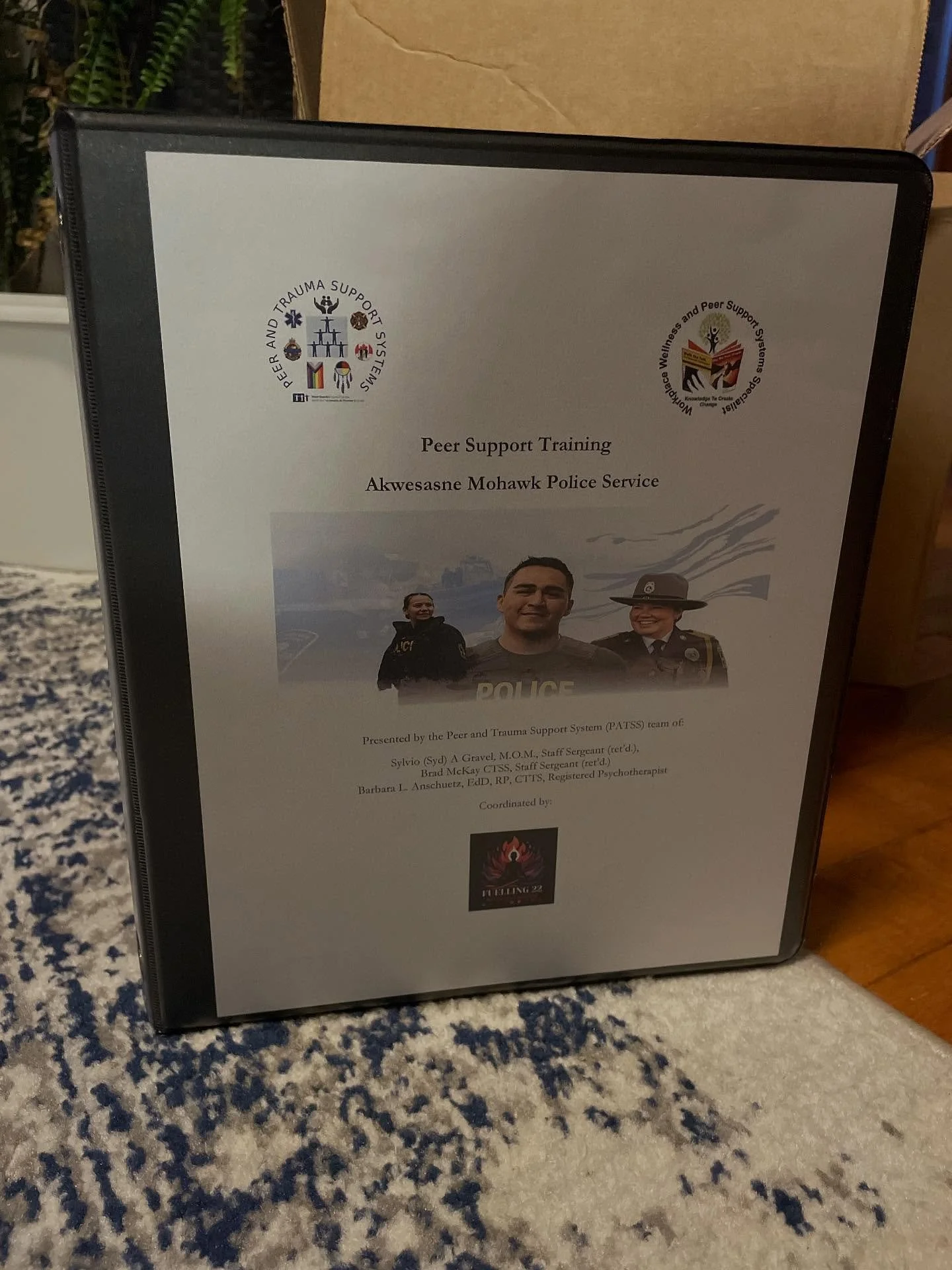 Honoured to coordinate and connect Akwesasne Mohawk Police Officers with @sydagravel and @brad228solutions as they delivered the PATSS (Peer and Trauma Support Systems) workshop over 3 days.  Their combined lived experience has transformed and formal