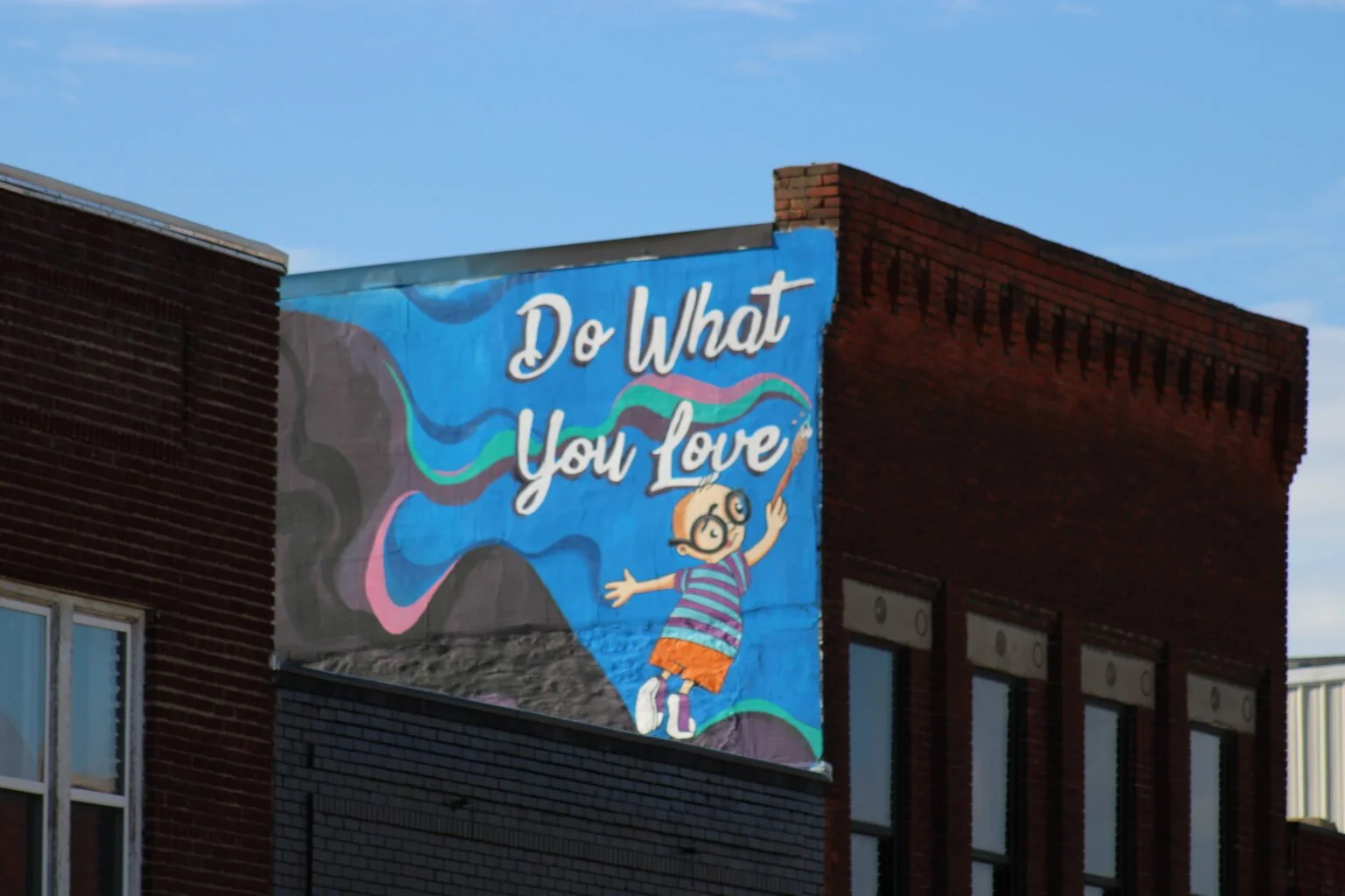 Do What You Love Mural