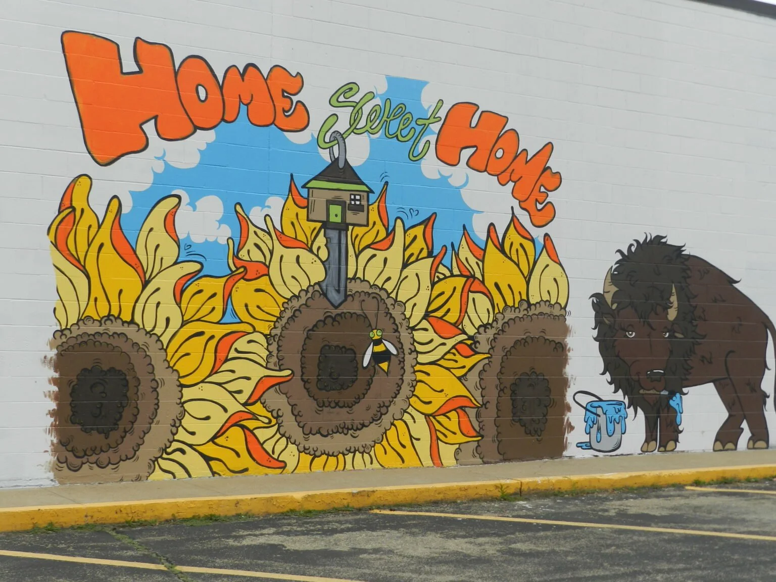 Buffalo Mural (Home Sweet Home)