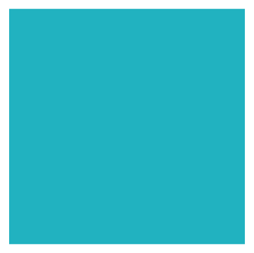 Teal square icon