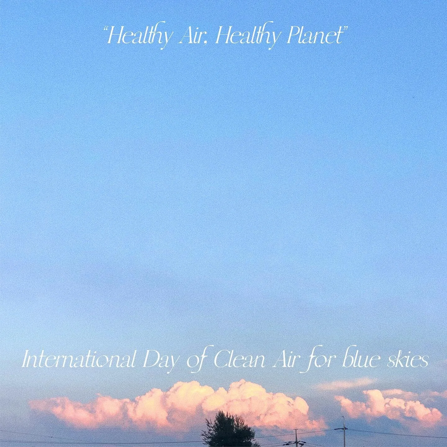 The 7th of September, 2021
☁️
International Day of Clean Air for blue skies
☁️
iPhone 8+, Ps
#LM070921