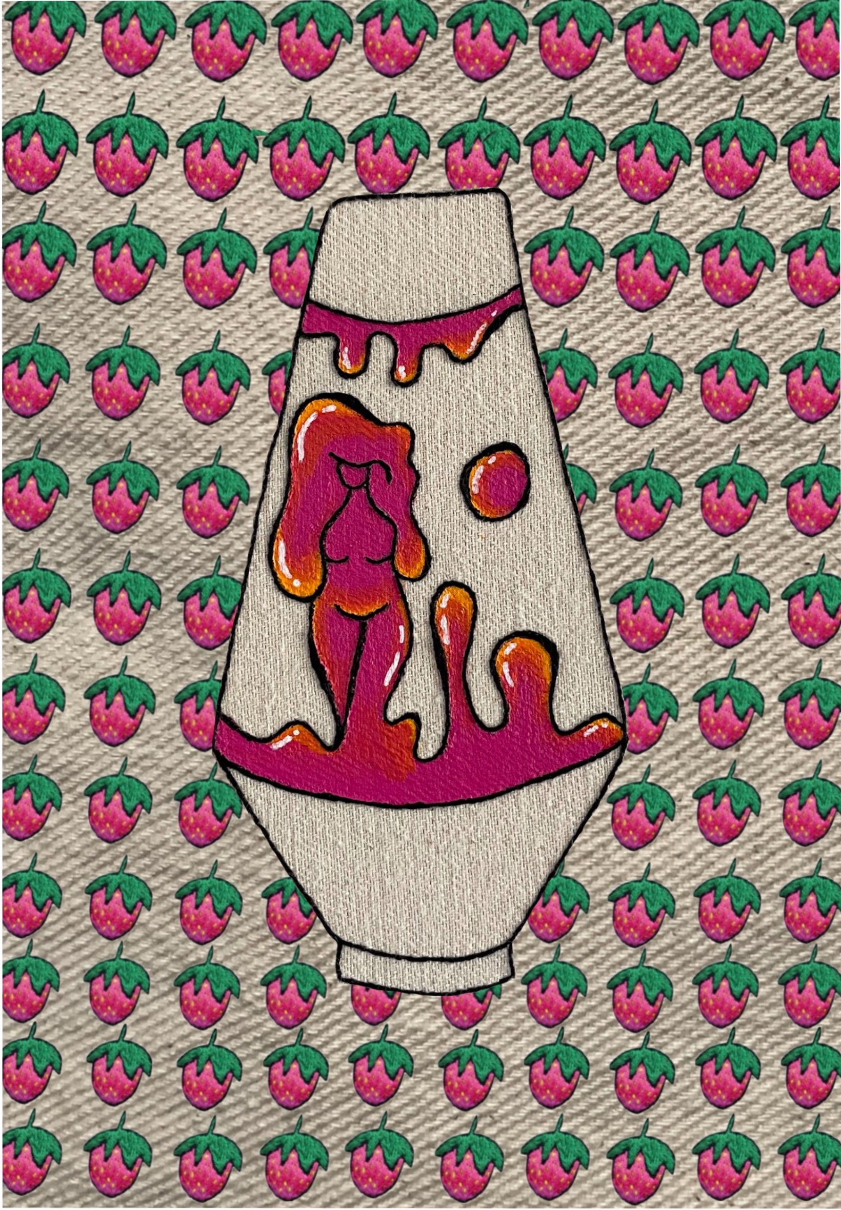 Strawberry Lava Lady
