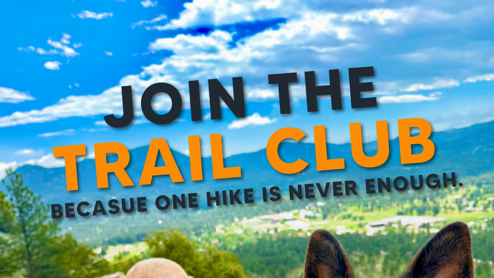Ten packs of hikes and dog walks in Evergreen and Conifer Colorado.