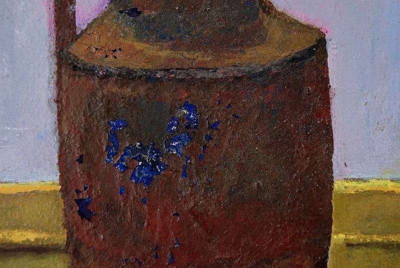 Crumbling. A friable paint layer that has broken down into small pieces.