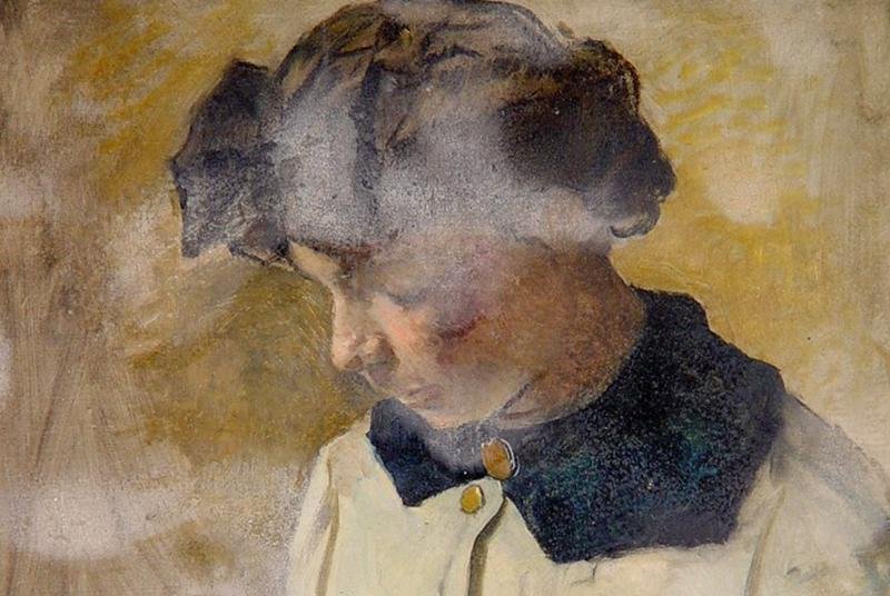 Blanching and Bloom. A lightened or whitish area in a paint or varnish layer, caused by light being defracted.