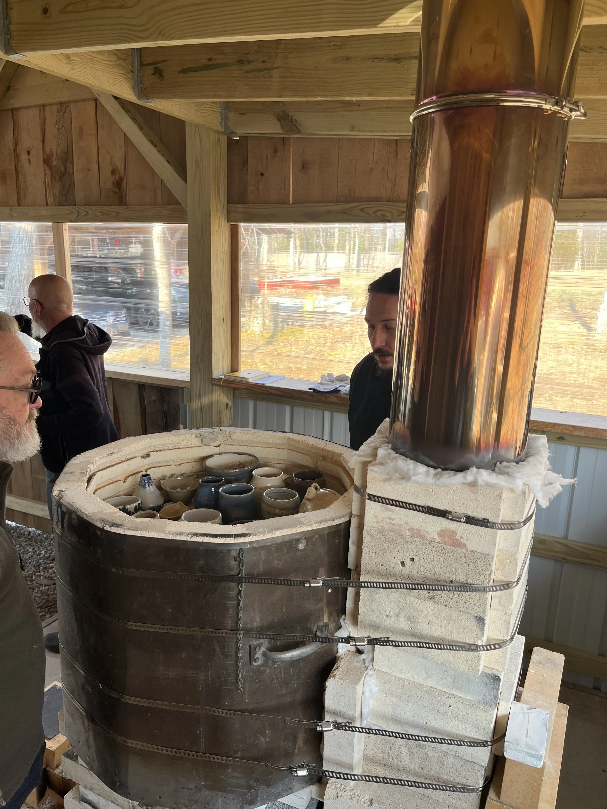 Lisa Orr’s Rocket Kiln Workshop at Crab Orchard Pottery 