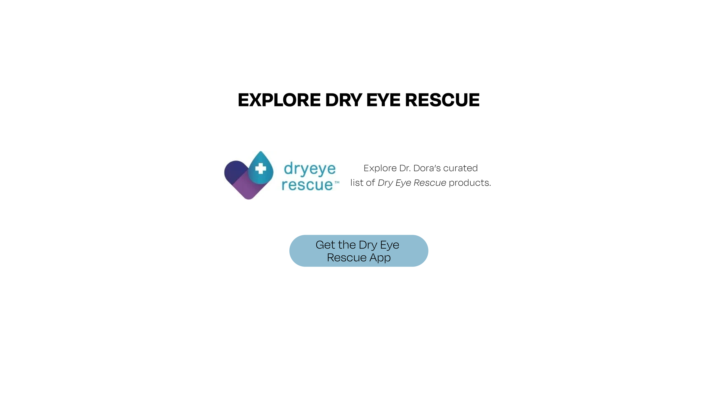 Dry Eye Rescue