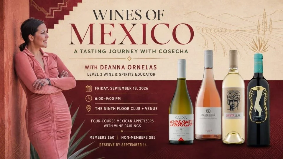 Wines of Mexico + Small Bites at The 9th Floor