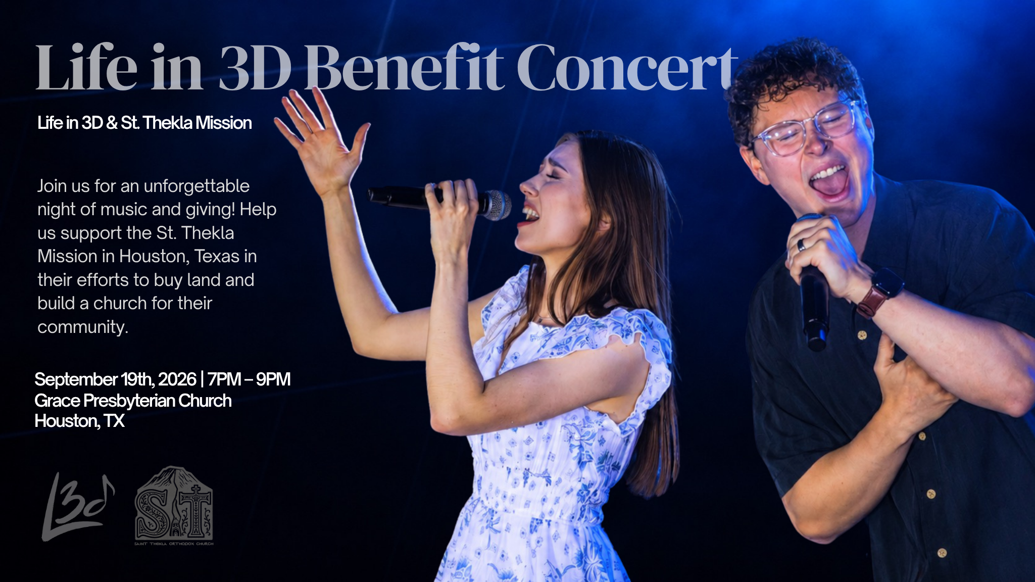 St. Thekla Mission Benefit Concert in Houston, TX