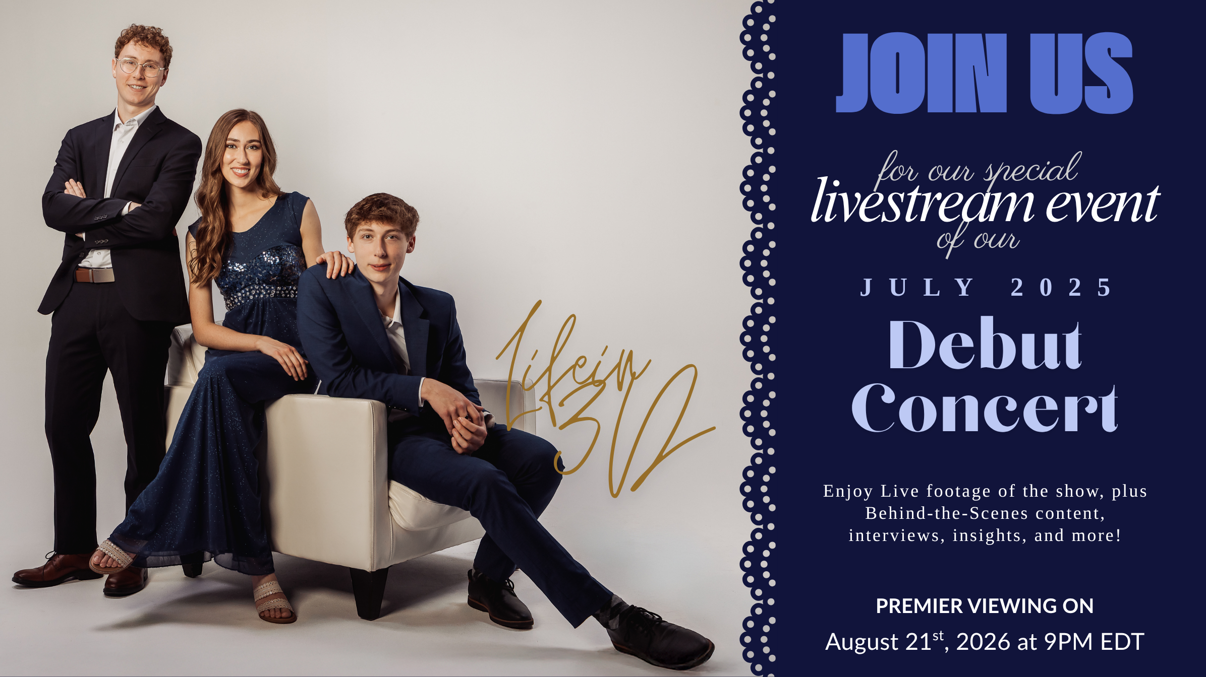“Discover Life in 3D” Debut Concert Livestream