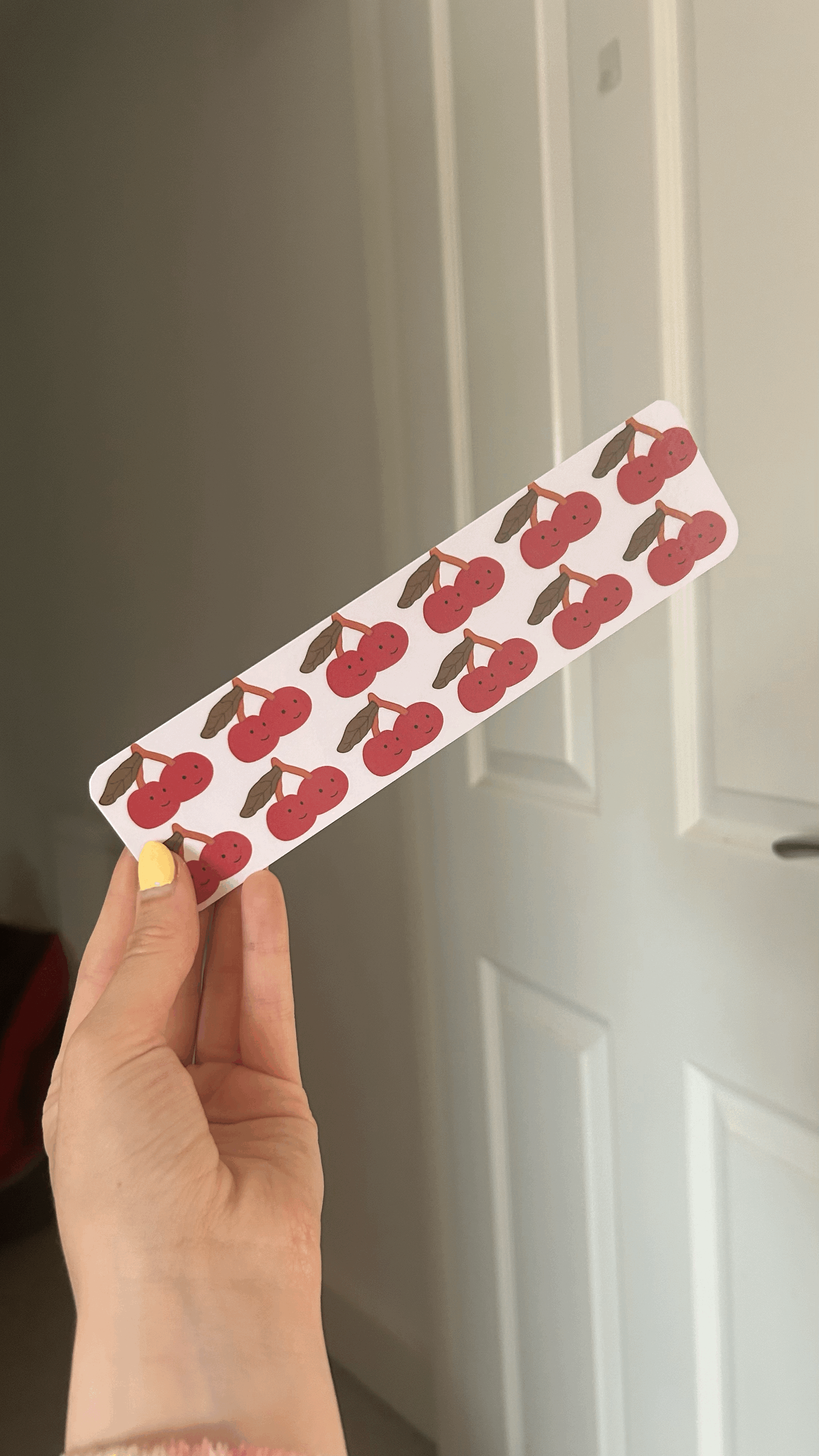 Happy Cherry Bookmark