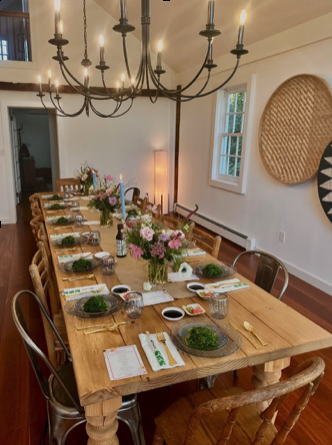 Dining Room Tablescape