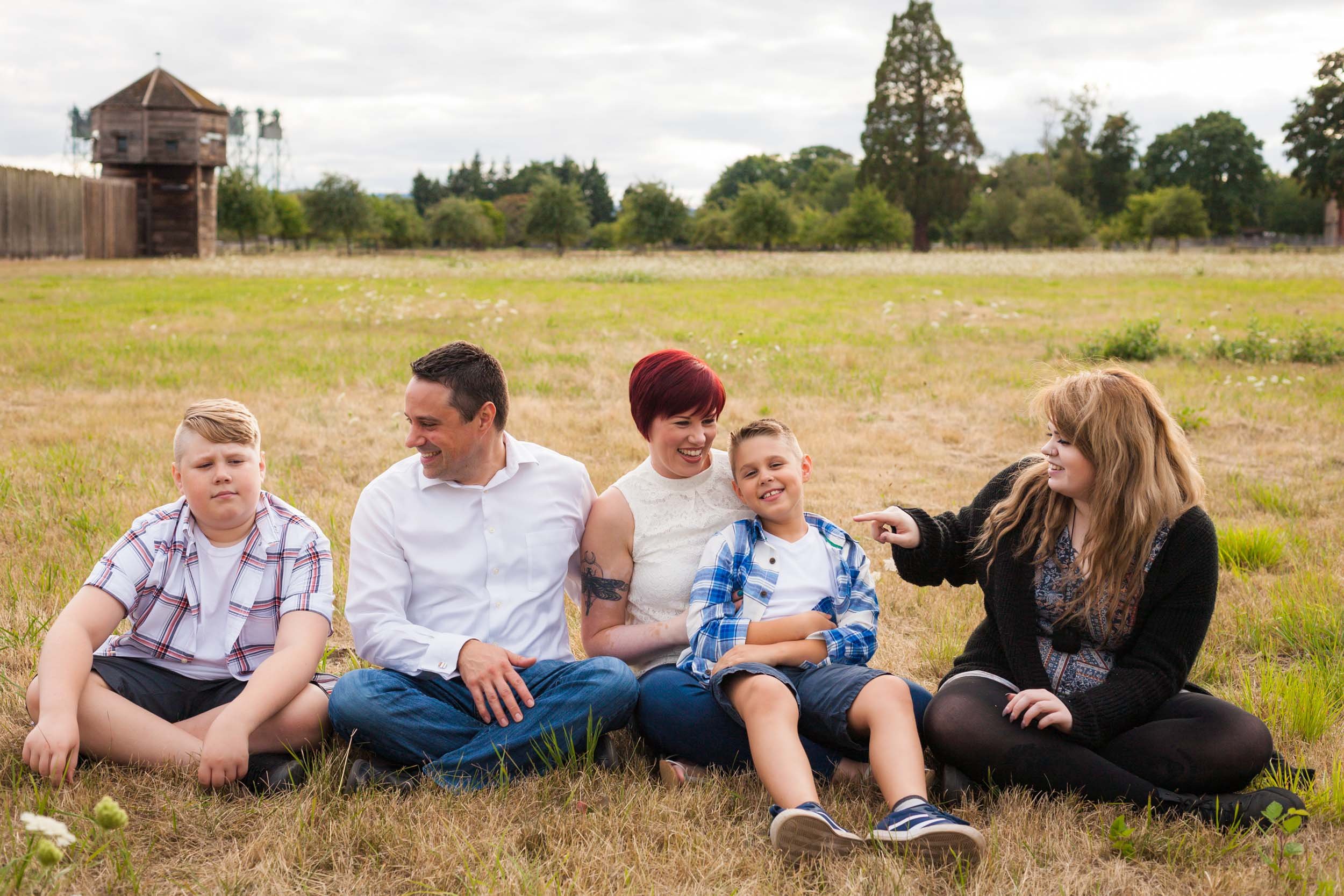 Camas, WA Family Portrait Photographer August 2019