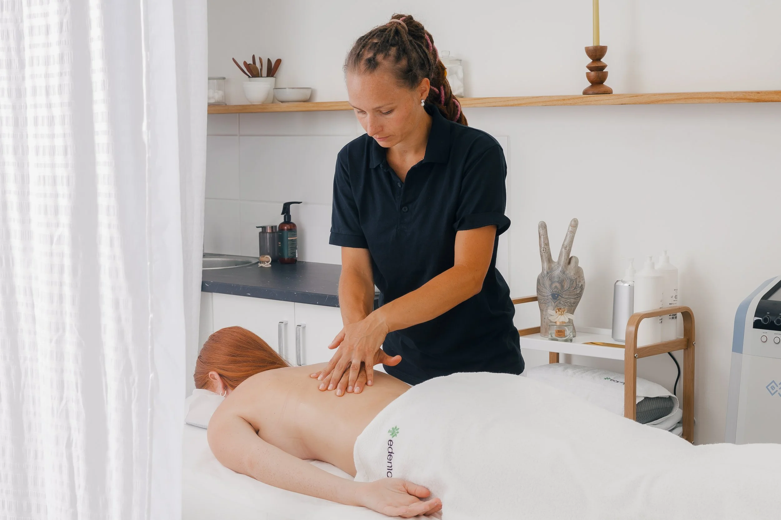 Brandové focení na web a sociální sítě kosmetického salónu Edenio v Praze.