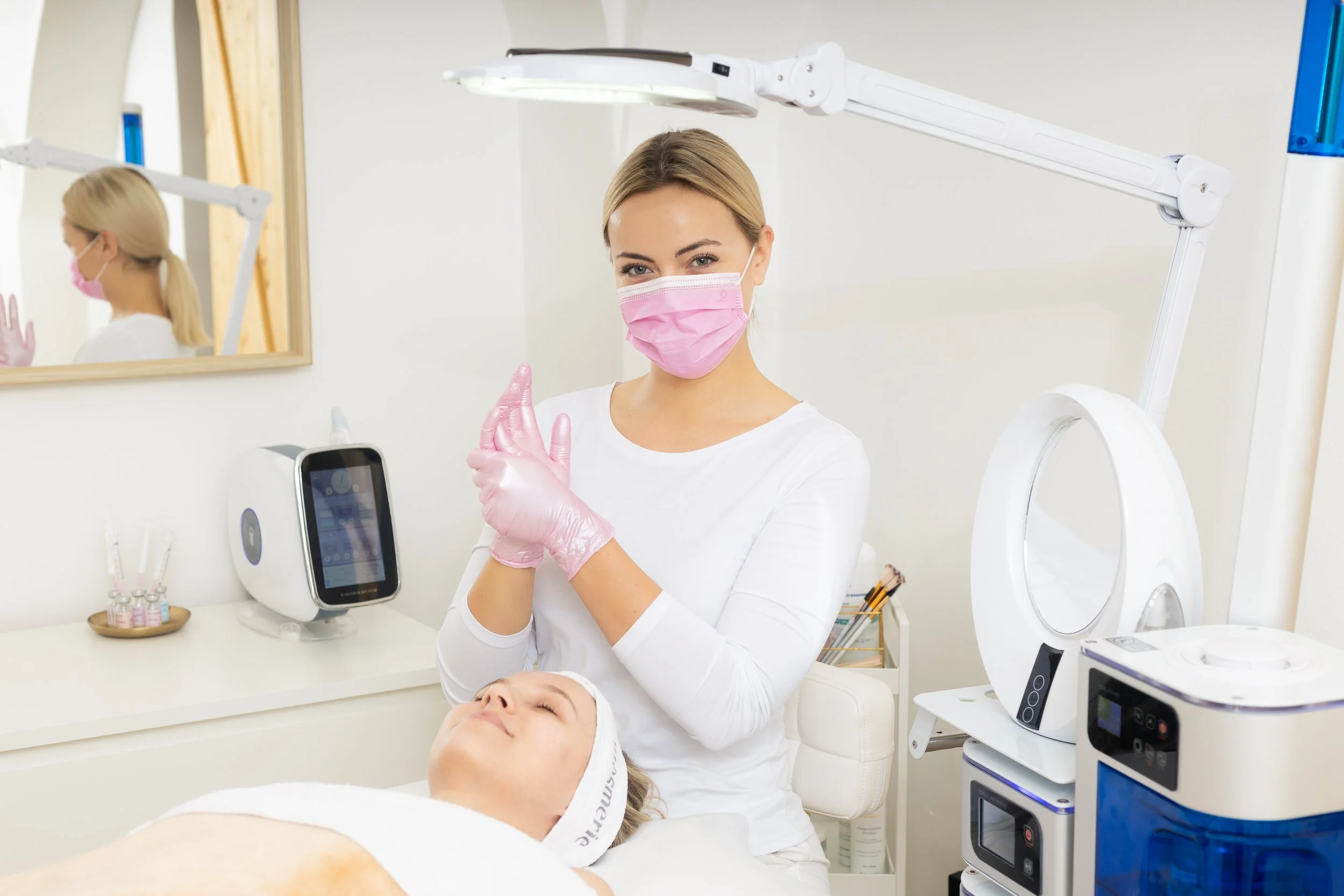 Brandové focení na web a sociální sítě kosmetického salónu Mon reve ve Slaném.