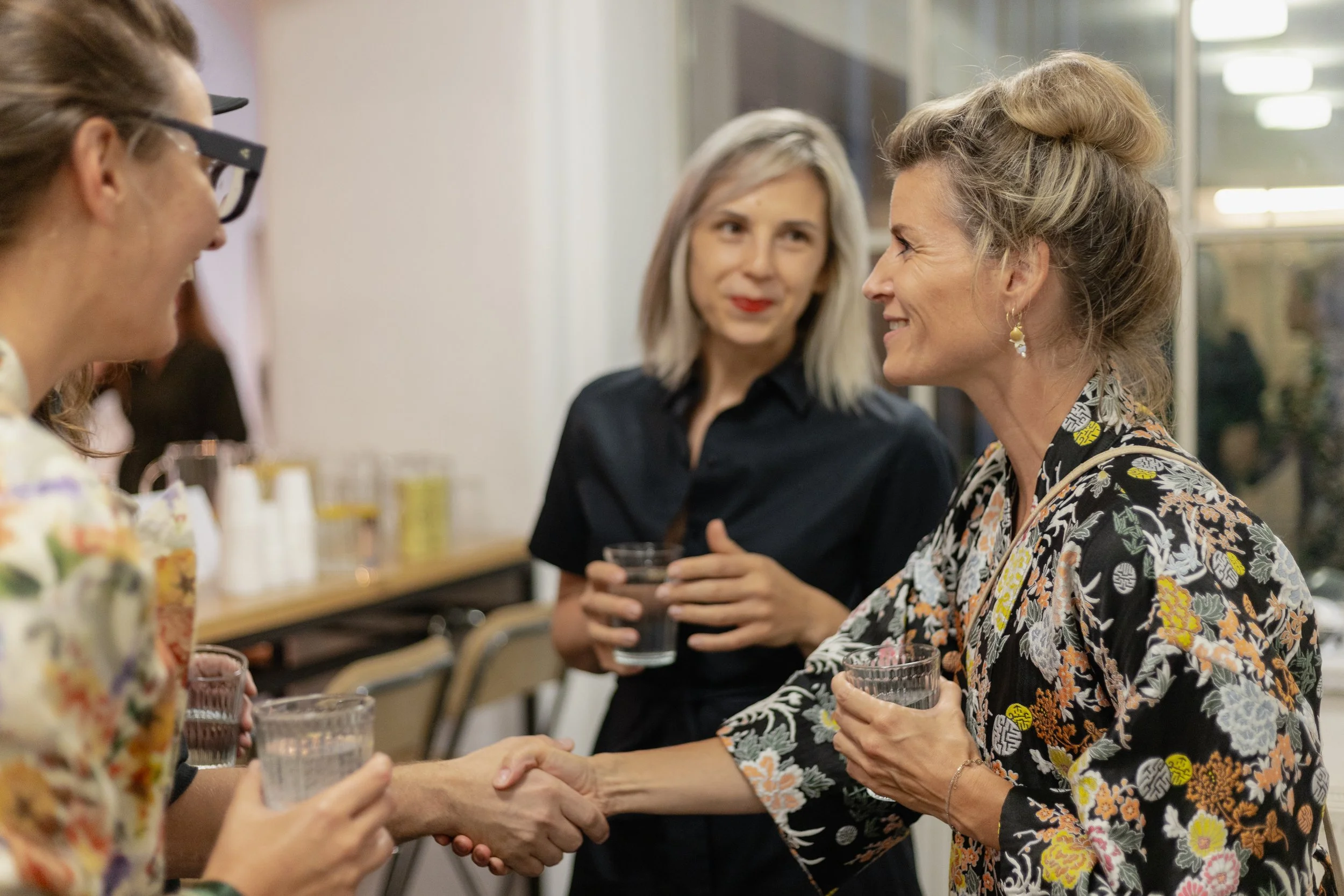 Focení eventu - zahájení vernisáže projektu Opero Art Part Club v Praze.