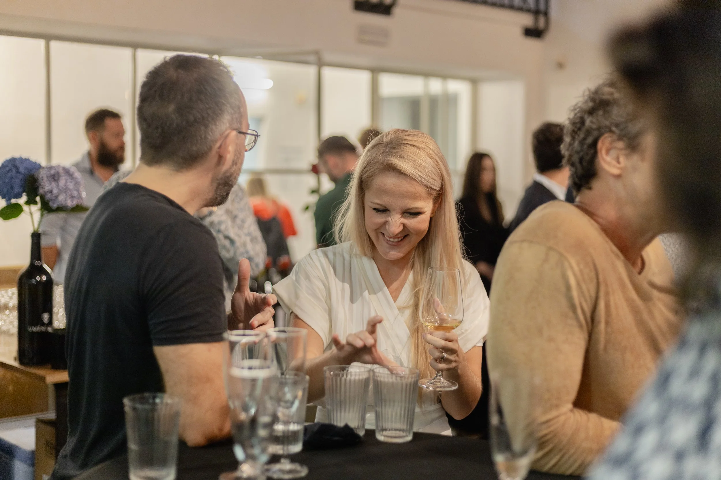 Focení eventu - zahájení vernisáže projektu Opero Art Part Club v Praze.