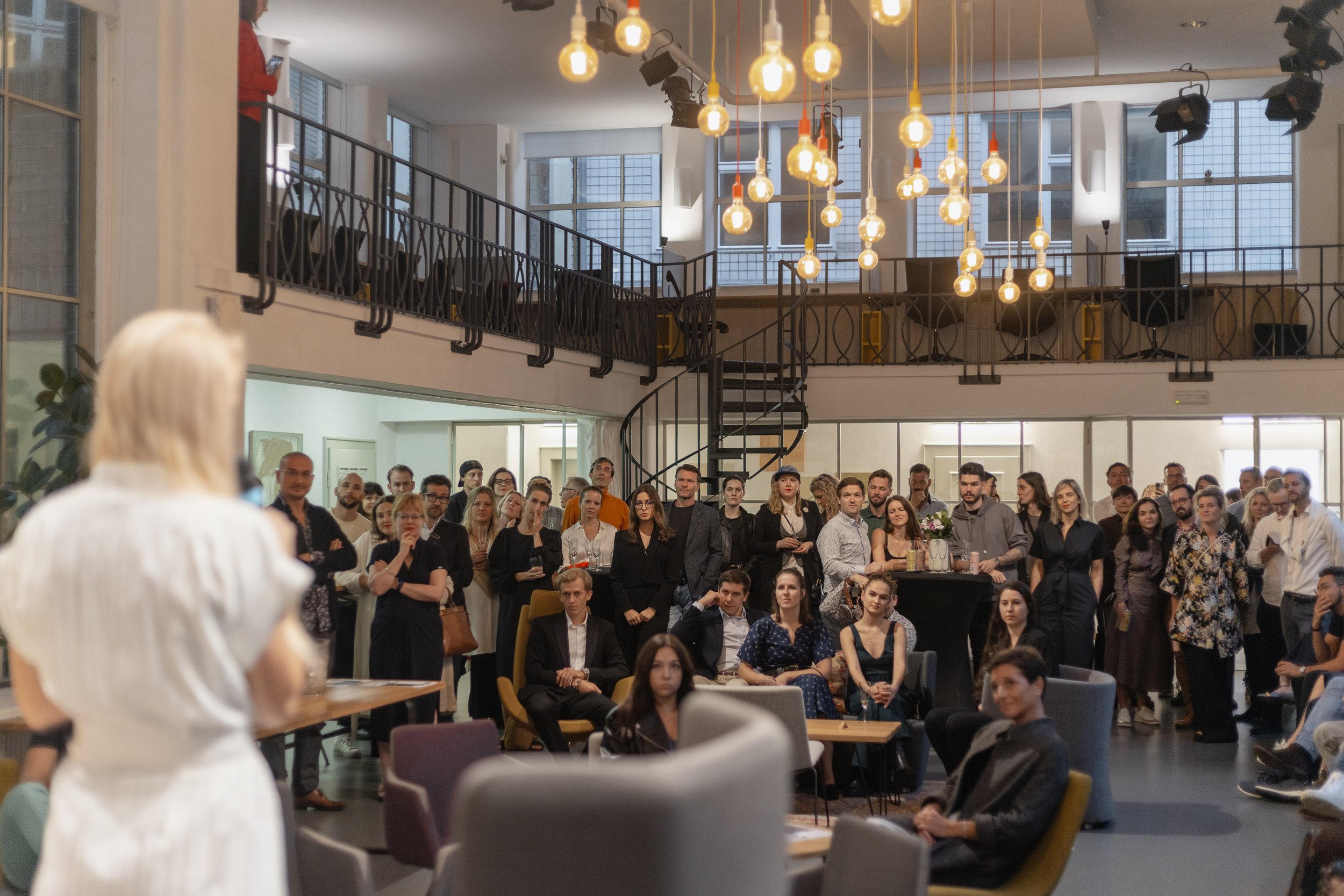 Focení eventu - zahájení vernisáže projektu Opero Art Part Club v Praze.