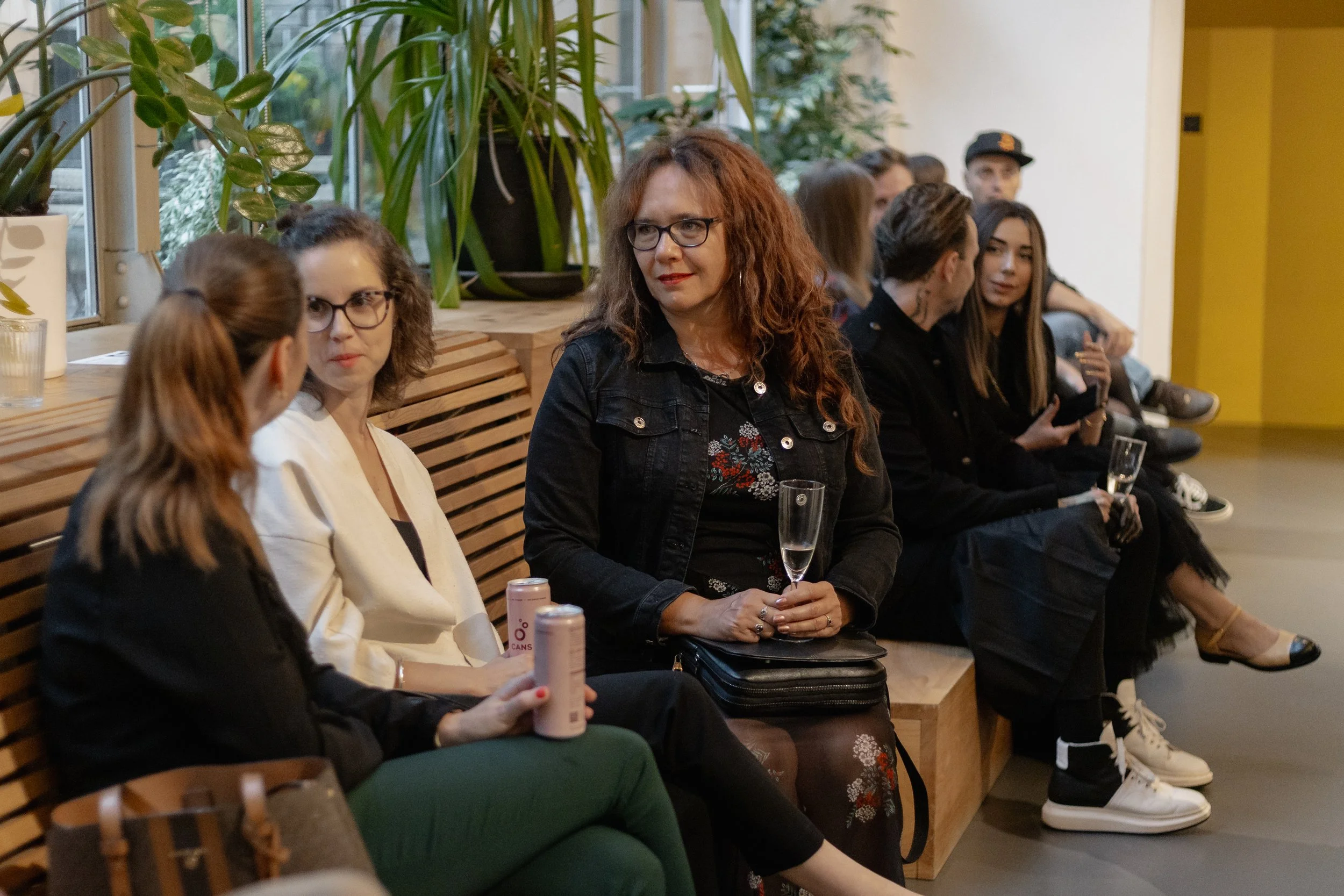 Focení eventu - zahájení vernisáže projektu Opero Art Part Club v Praze.