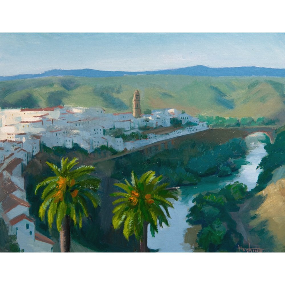Overlooking Montoro, Spain