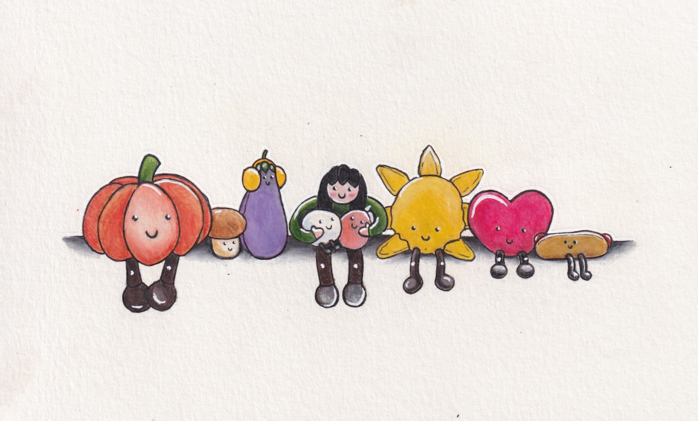 Liz in the style of JellyCat.