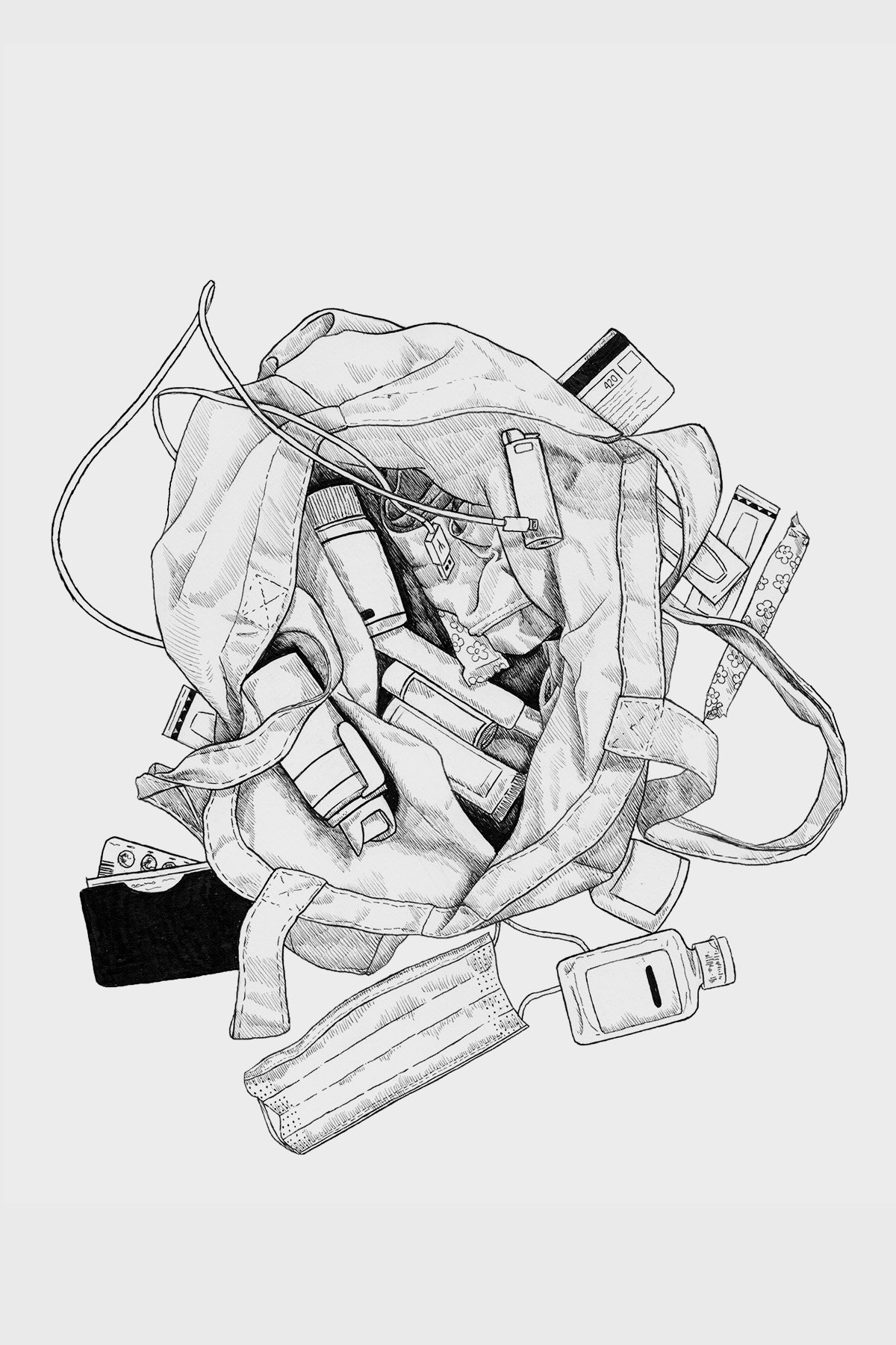 An Anxiety Ridden Tote Bag