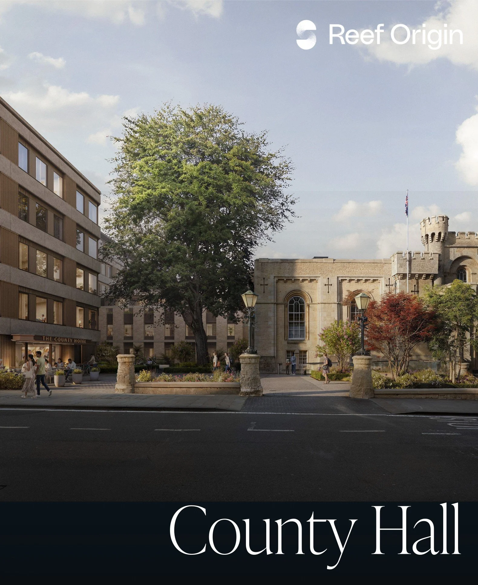 Reef Origin &amp; L&amp;G Submit Planning for County Hall Transformation