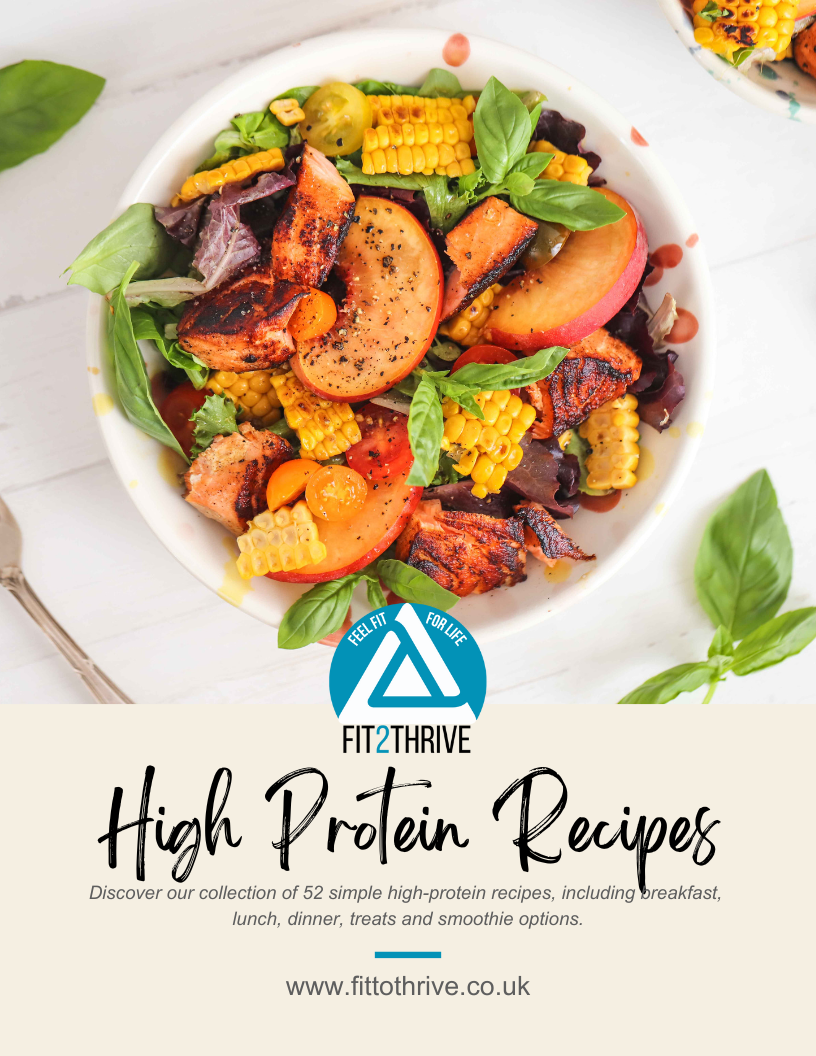 Fit2Thrive High Protein Recipes E-Book