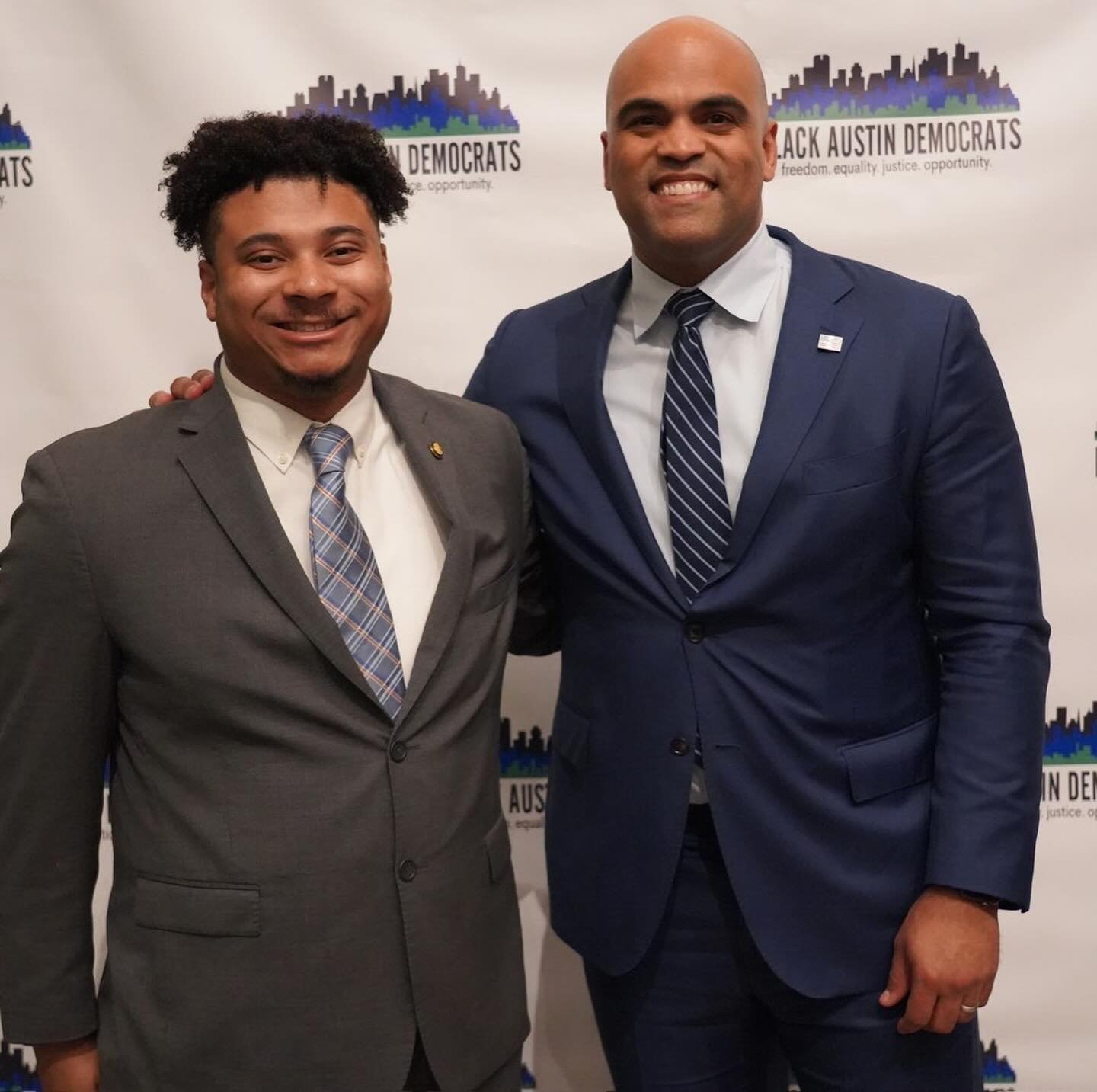 Had an amazing time last night joining @colinallred for the Black Austin Democrats&rsquo; Black &amp; Blues Fundraiser. 

Early voting in Texas starts TOMORROW and ends on March 1st! Make sure you have a plan to vote and choose @colinallred to take d