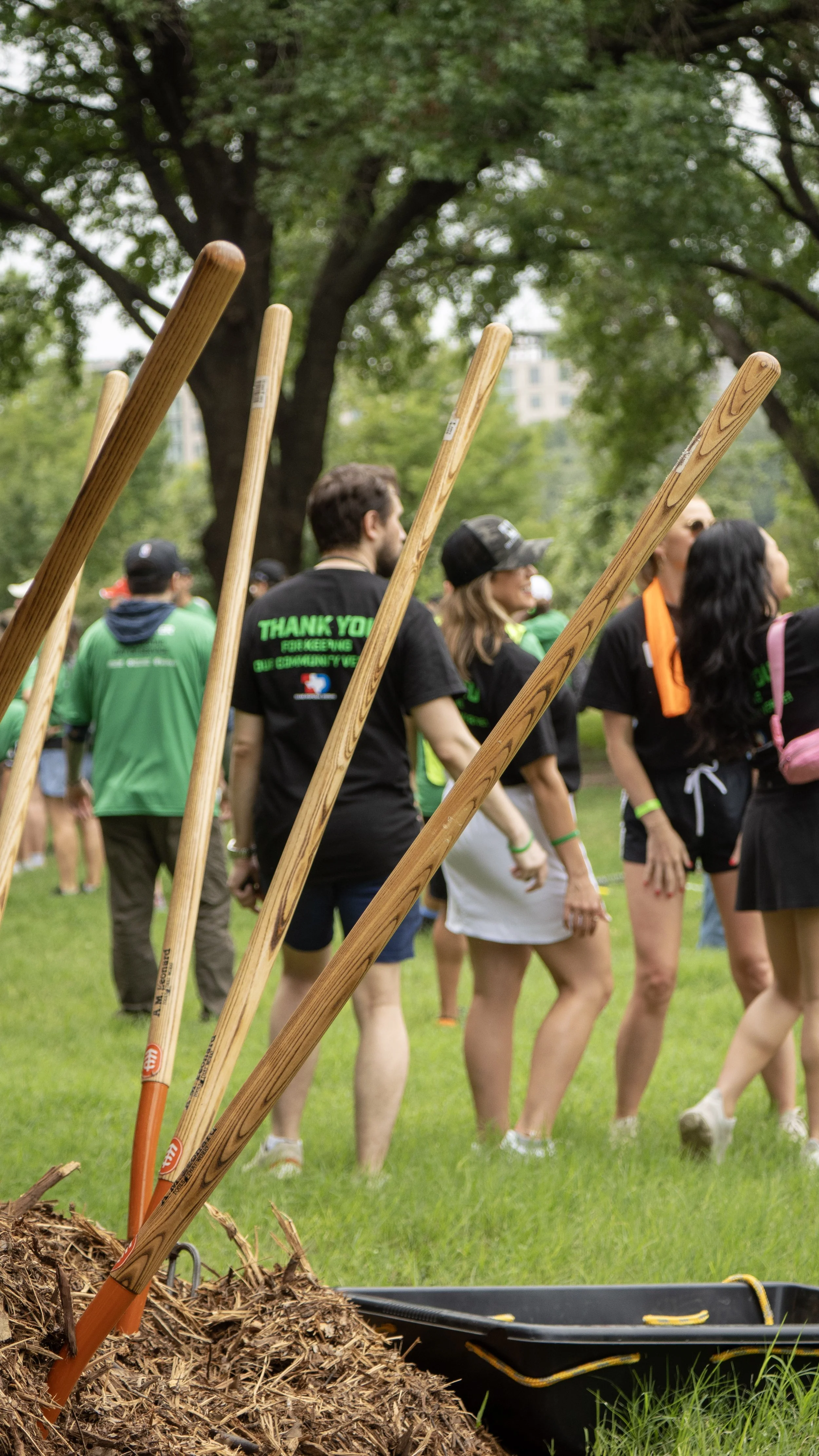 Working together with volunteers and partners to support local initiatives during MLS All-Star Week in Austin.
